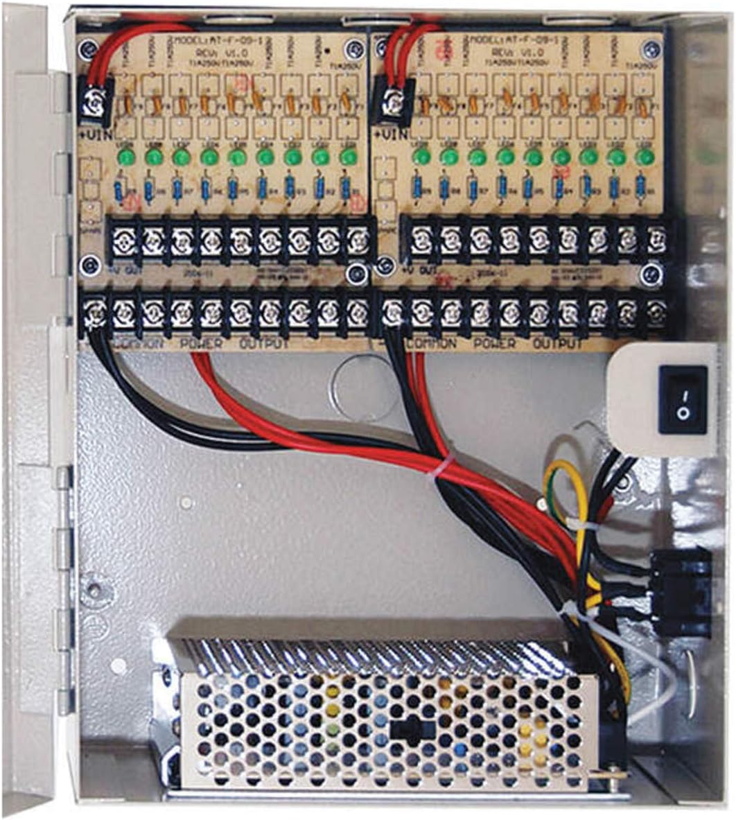 Power Supply,Beige,Alum,18 Ports/18A