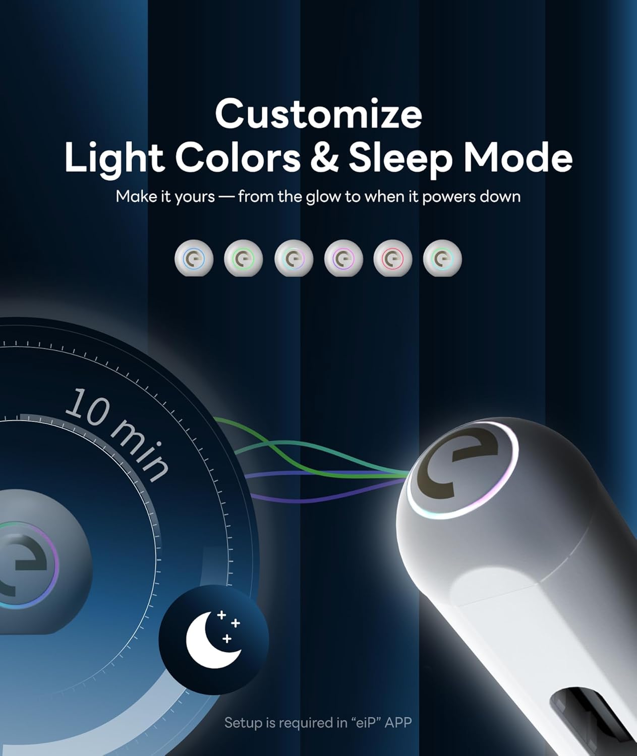 eiP Pencil X for iPad 2018-2026, Spare Alloy Tip, Anti-Skip Tip Signal Tuning, 10-hr Battery, Magnetic, Custom Shortcuts, for iPad A16/11-7th Gen, Pro 11/12.9/13 Inch, Air M4/M3/M2/5-3th, Mini 7/6/5th