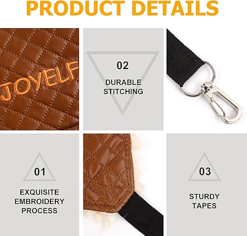 Miniatura 5 de JOYELF Hamaca para gatos, hamaca reversible tamaño mediano, cama suave para gatitos, hurones, cachorros o mascotas pequeñas