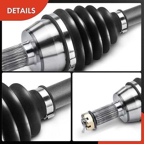 Miniatura 7 de A-Premium Conjunto de eje de eje CV compatible con Polaris Sportsman 550 2010-2014, Sportsman 850 2010-2021, Scrambler 850, Sportsman XP 1000,