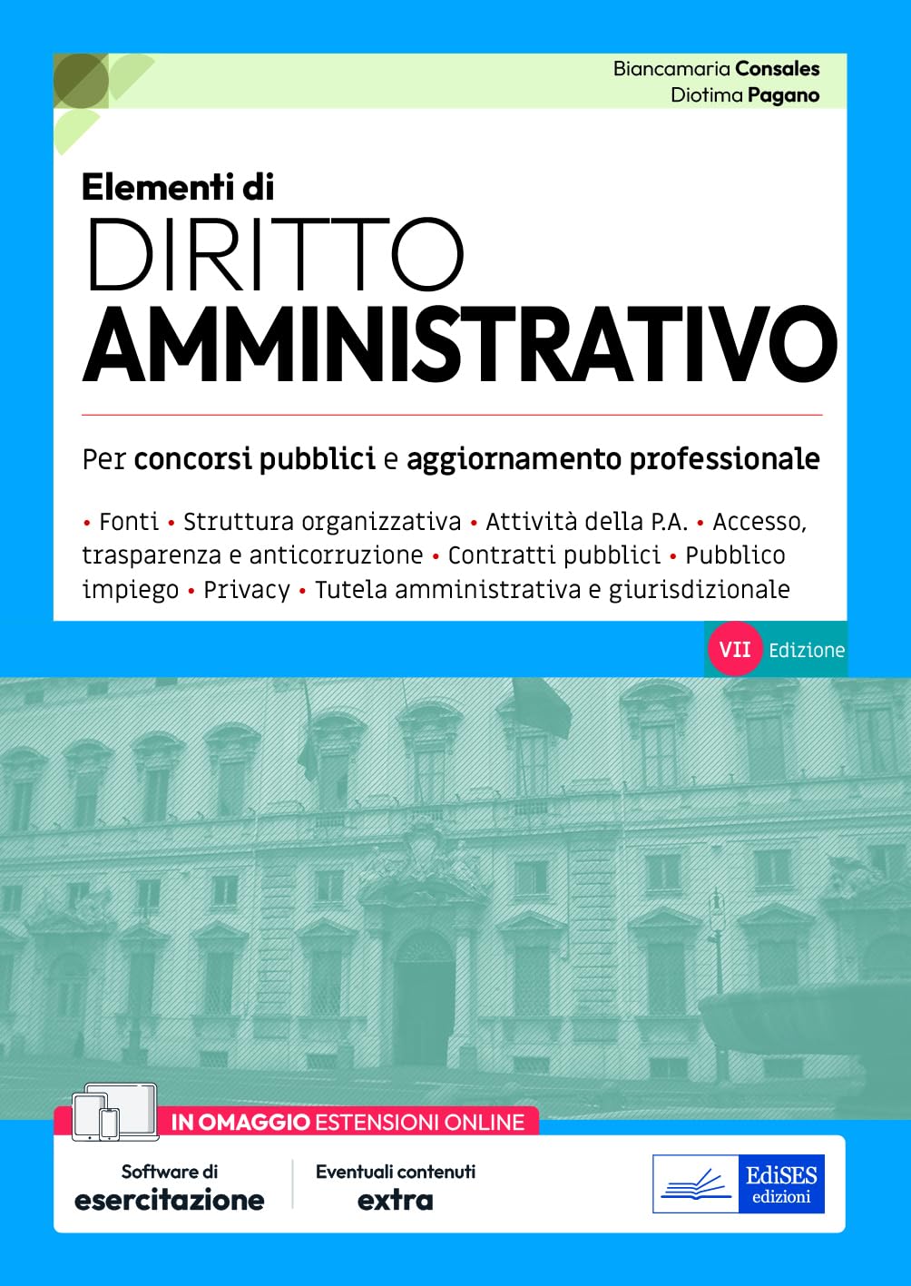 Elementi di Diritto amministrativo: Teoria e test per concorsi pubblici e aggiornamento professionale (MM)