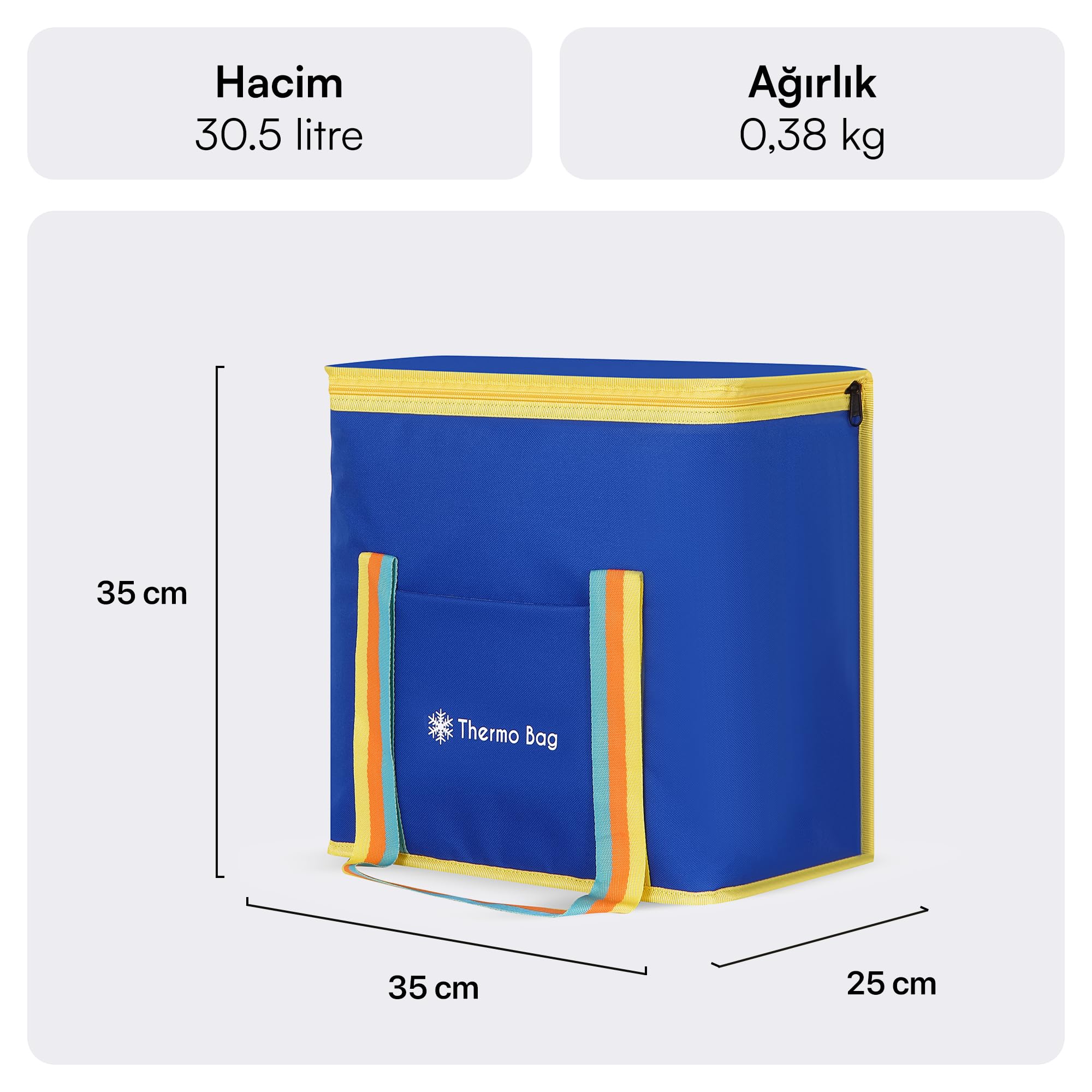 Mack Bolsa térmica de 30,5 litros