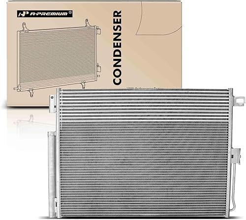 Miniatura 9 de A-Premium Condensador de aire acondicionado compatible con Jeep Grand Cherokee 2011-2021 y Dodge Durango 2011-2021, repuesto # 55038003AE