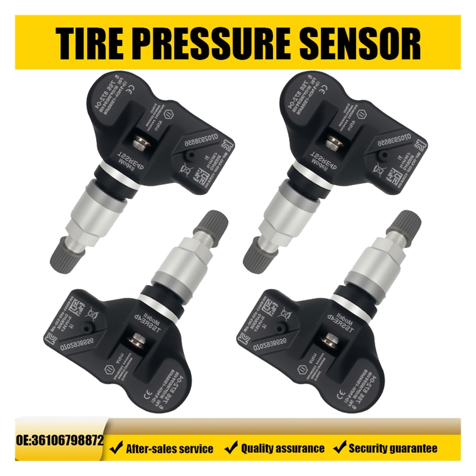 Sensor Doble Frecuencia 1/4 Uds Sistema De Supervisión Presión Neumáticos Para BMW F30 F31 F10 F11 F12 F13 F18 F01 F25 F26(4 pc)