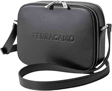 Amazon | [フェラガモ] ショルダーバッグ 241465 ロゴ レディース NERO