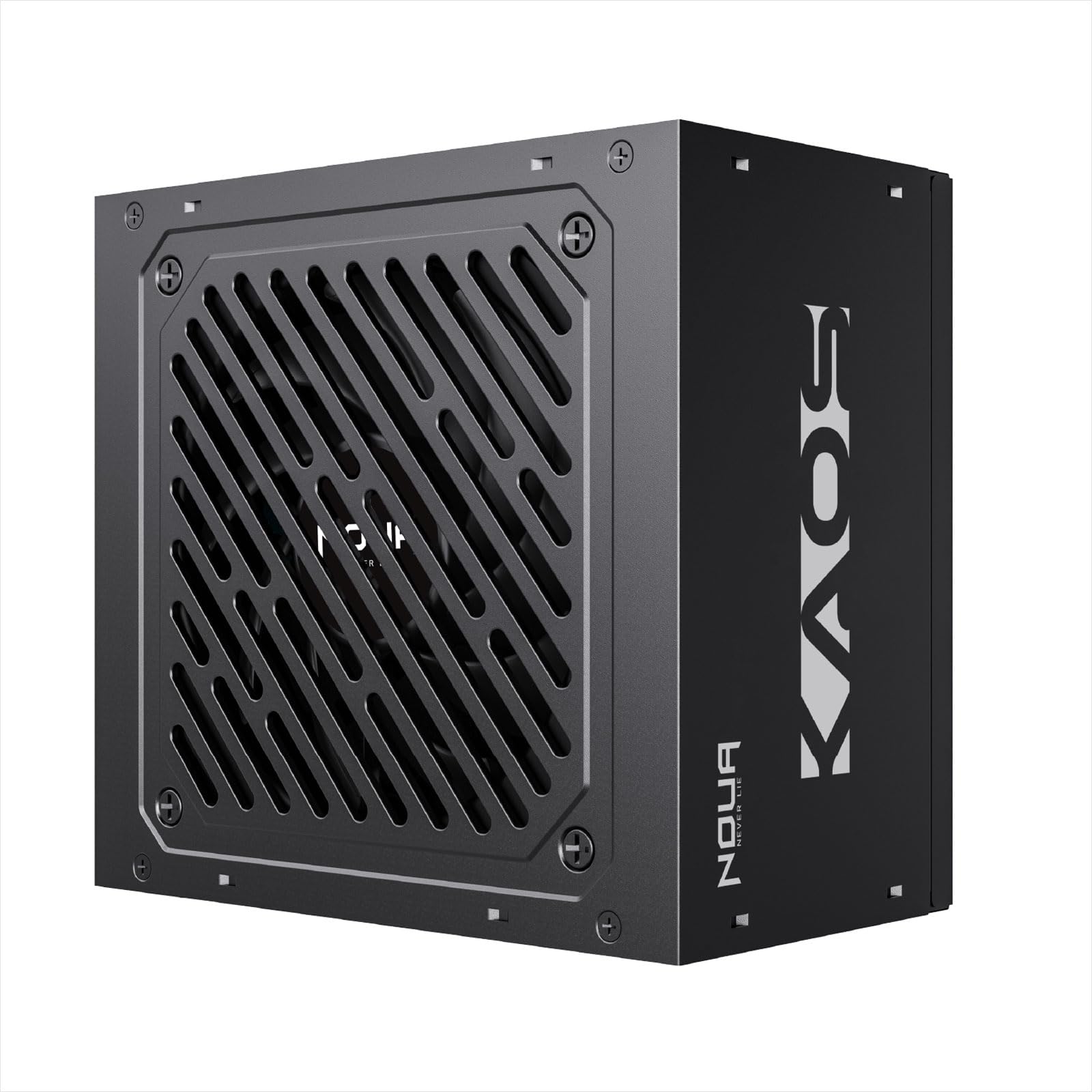 Noua Kaos 750W Alimentatore PC ATX Non Modulare | Soddisfa 80+ Bronze | PFC Attivo | Ventola Silenziosa 120mm | Cavi Piatti | Protezioni OPP OVP UVP | PSU Gaming Desktop