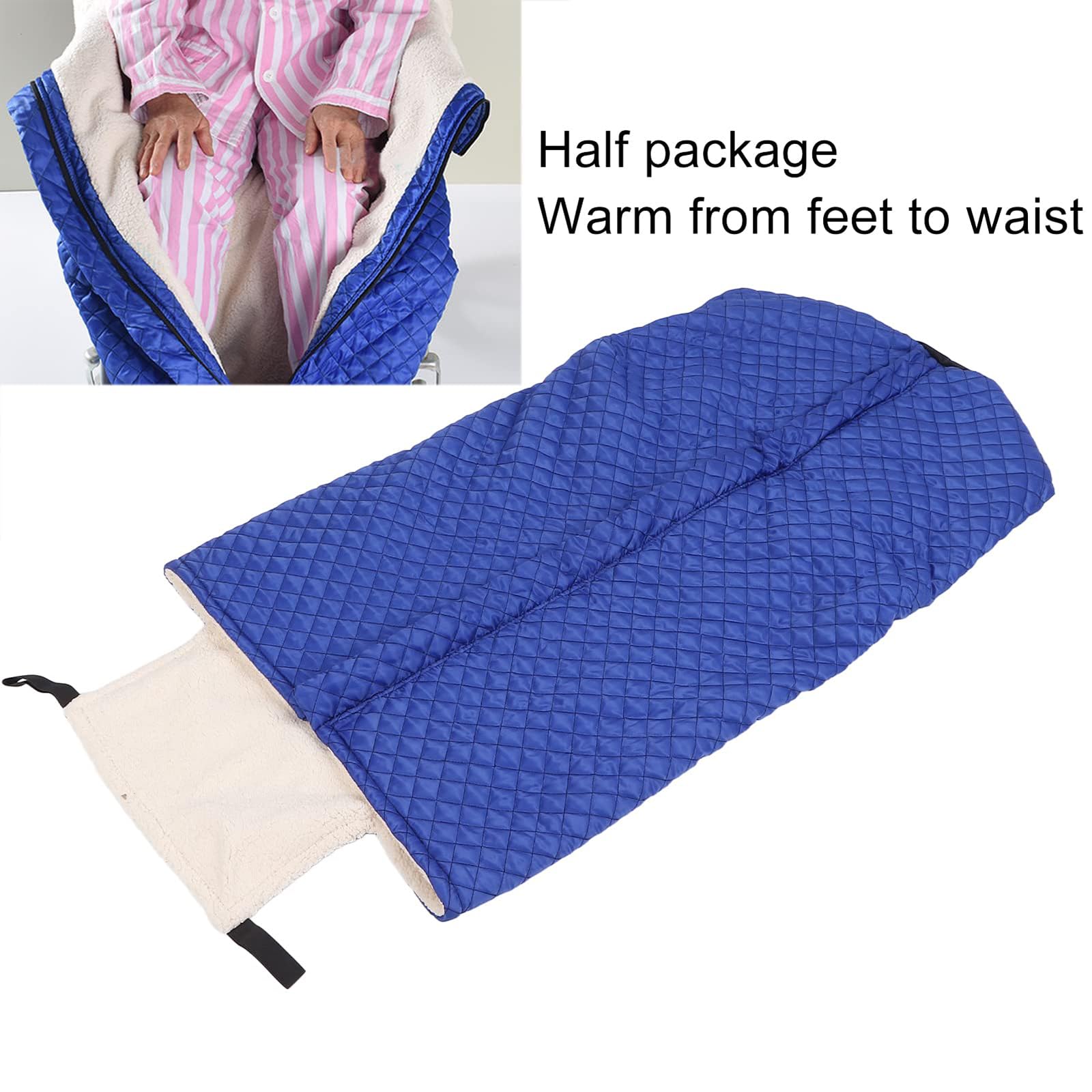 Manta para silla de ruedas, forro polar impermeable para sillas de ruedas manuales y eléctricas, gruesa y cálida, accesorios ideales para mayor comodidad y protección en la movilidad