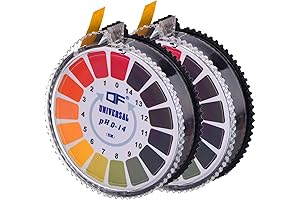 Jovitec Premium pH Test Paper Roll, Accurate pH Measurement with Extended Range...