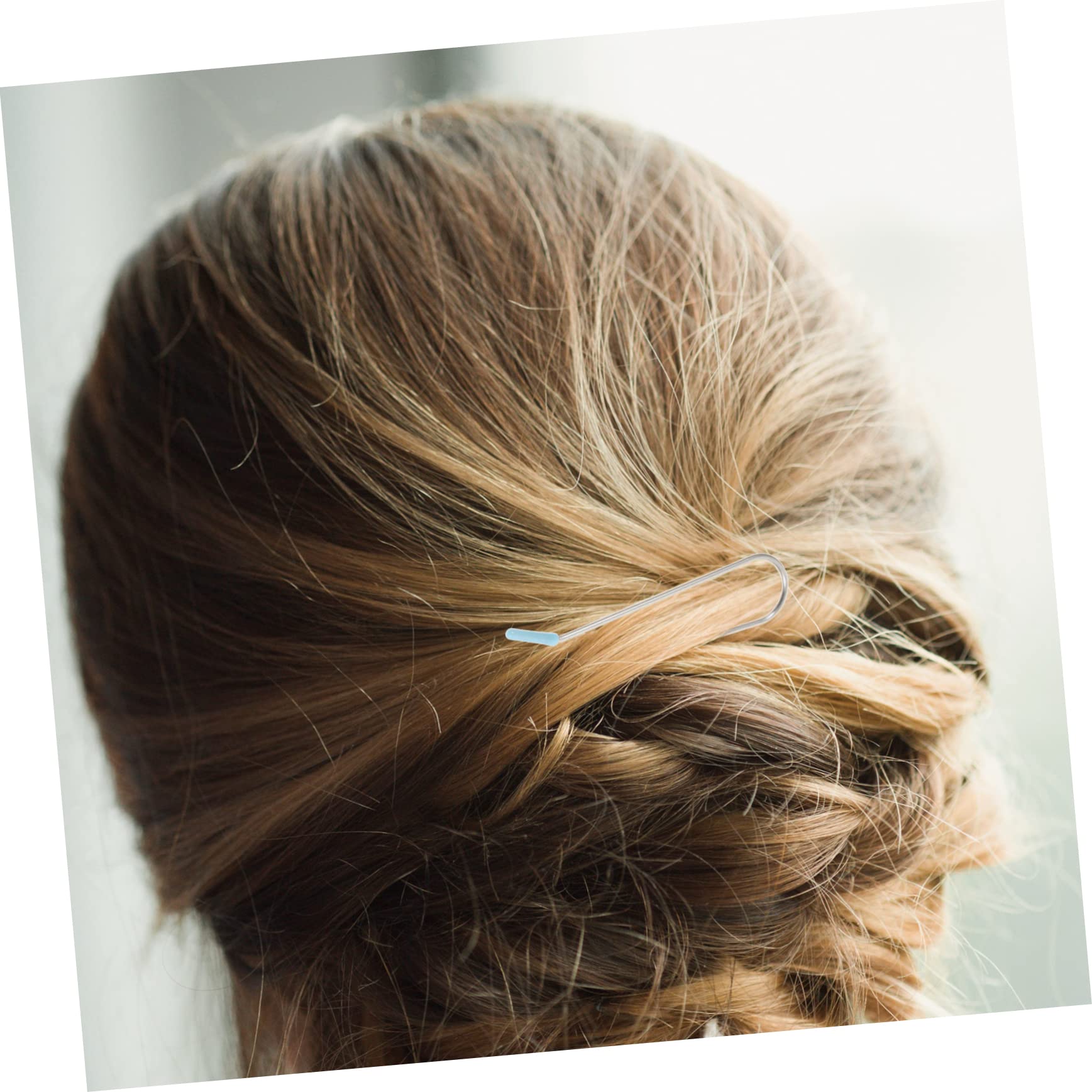 Beavorty 100piezas Clips De Rodillo Metálicos Para Rizar Cabello De Herramientas De Estilo Para Rizado De Cabello Clips U-forma Perfectos Para Crear Ondas y Rizos Estilizados