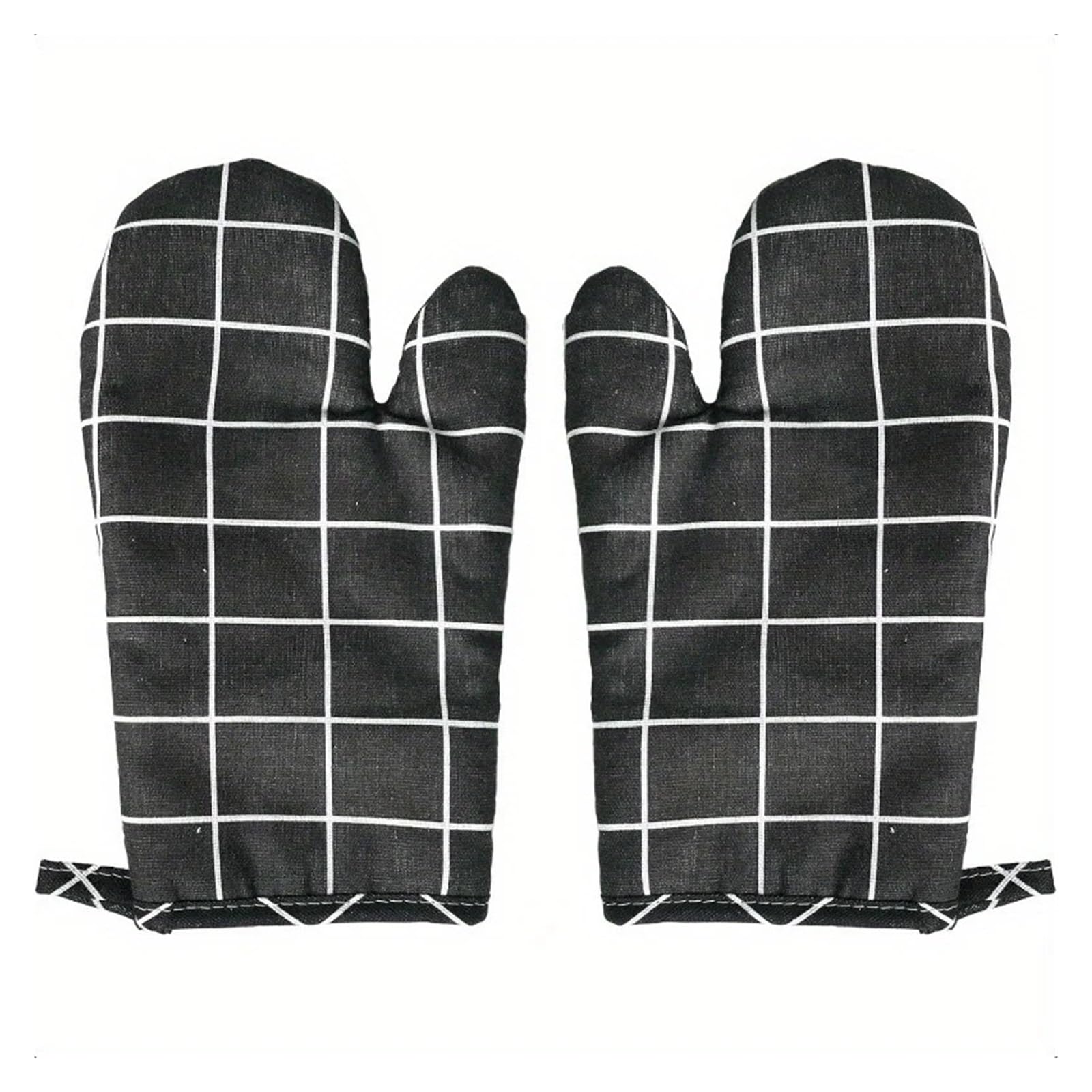 Oven Gloves 2pcs Heat-insulating Gloves Anti-scald Microwave High Temperature Resistant Kitchen Baking Oven