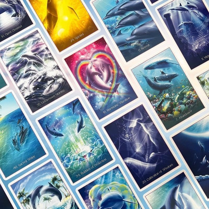 正規品オラクルカード美しく幻想的なイルカのデッキドルフィンハート