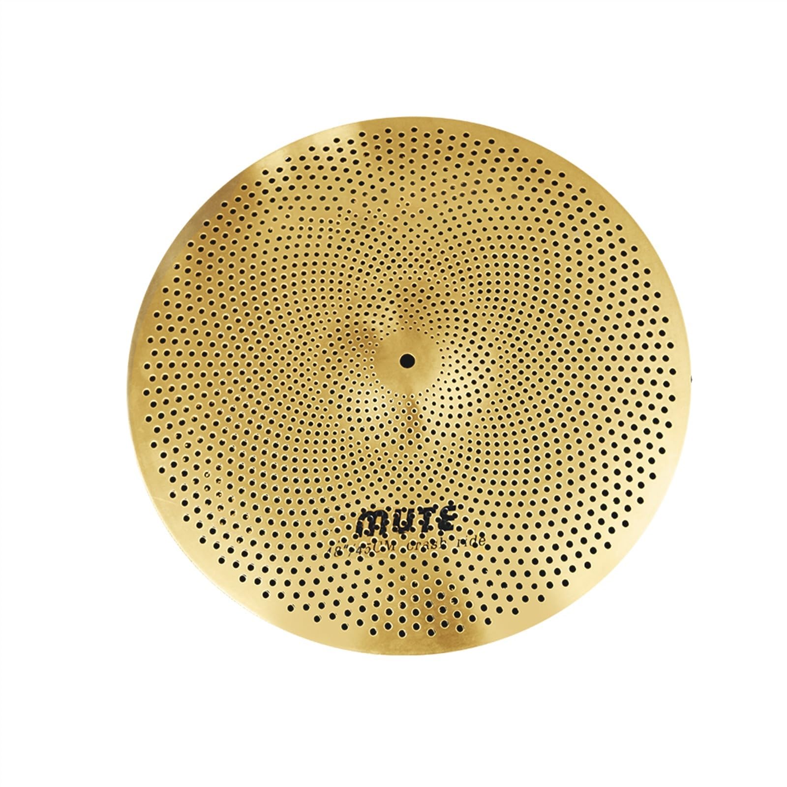 Low Volume Gold Mute Beckenset 14" Hi-Hat+16" Crash+18" Crash+20" Ride Für Schlagzeug-Set Zubehör für Schlaginstrumente