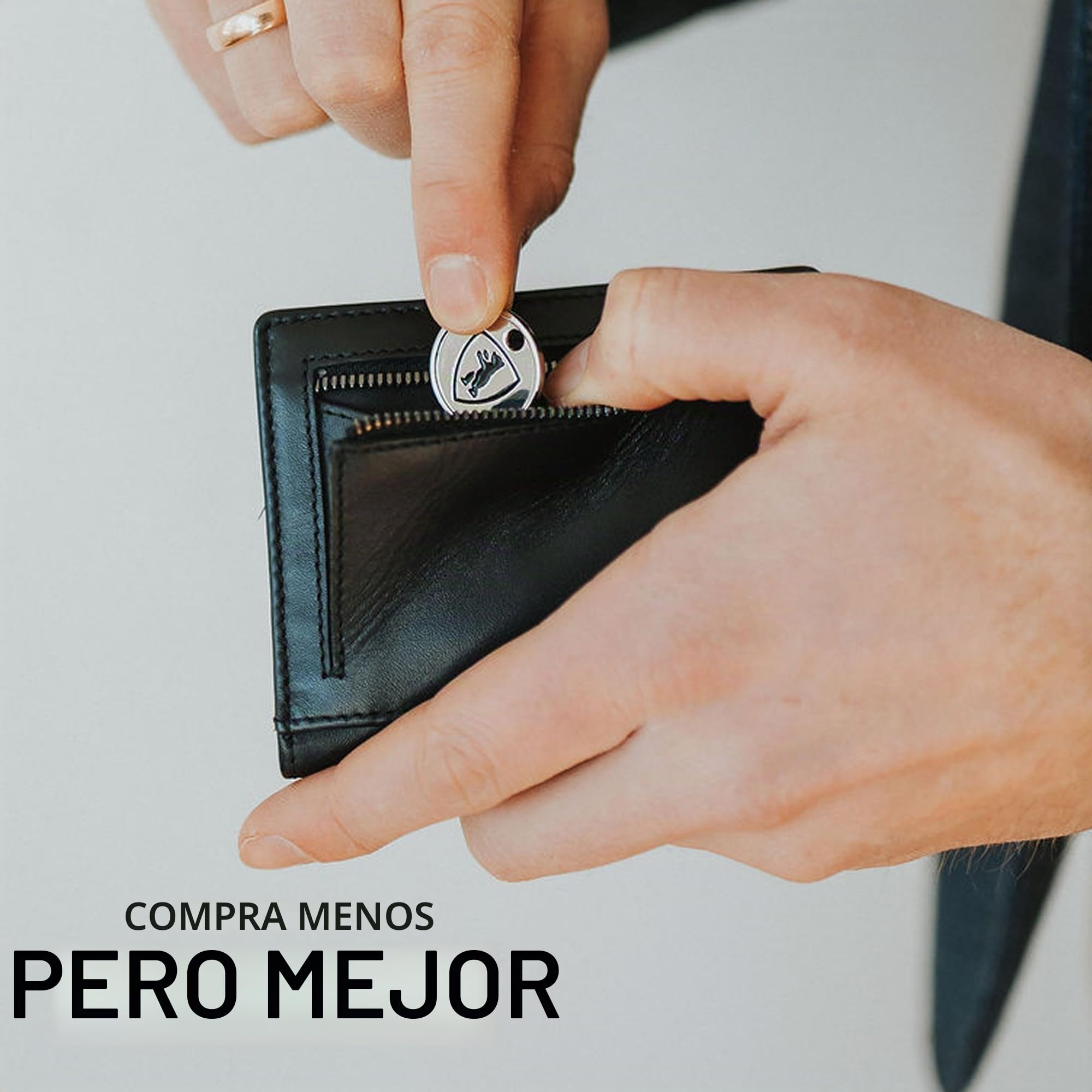 Berliner Bags Cartera Hombre de Piel Enzo, Billetera con Tarjetero Extraíble, Protección RFID y Compartimentos para Documentos - Negro