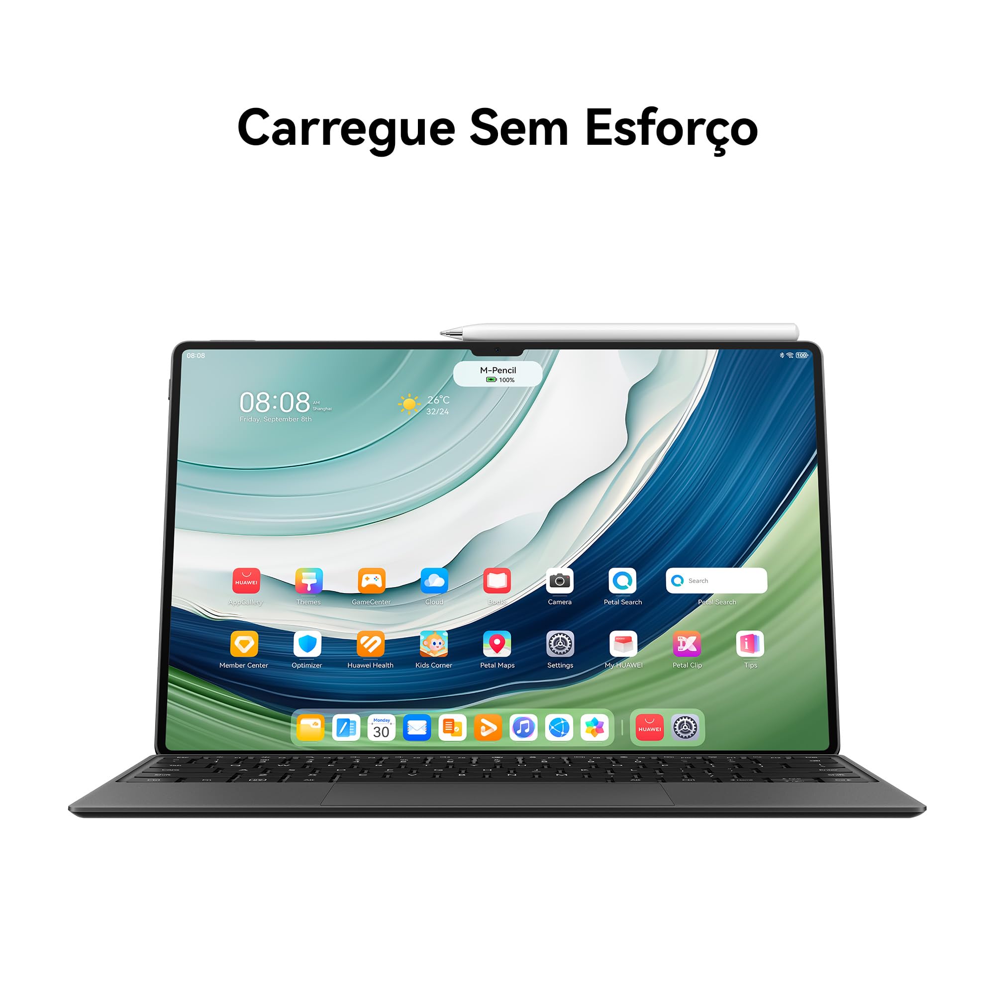 HUAWEI M-Pencil (3ª geração), Caneta Stylus Compatível com MatePad