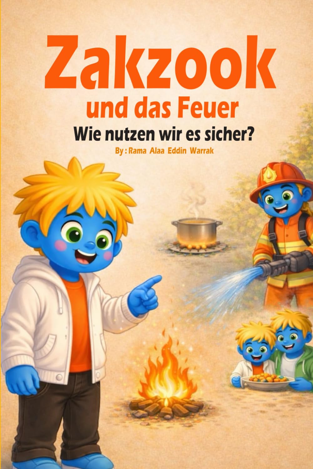 Zakzook und das Feuer: Wie nutzen wir es sicher? Ein liebevolles Kinderbuch über Feuer, Sicherheit und richtiges Verhalten