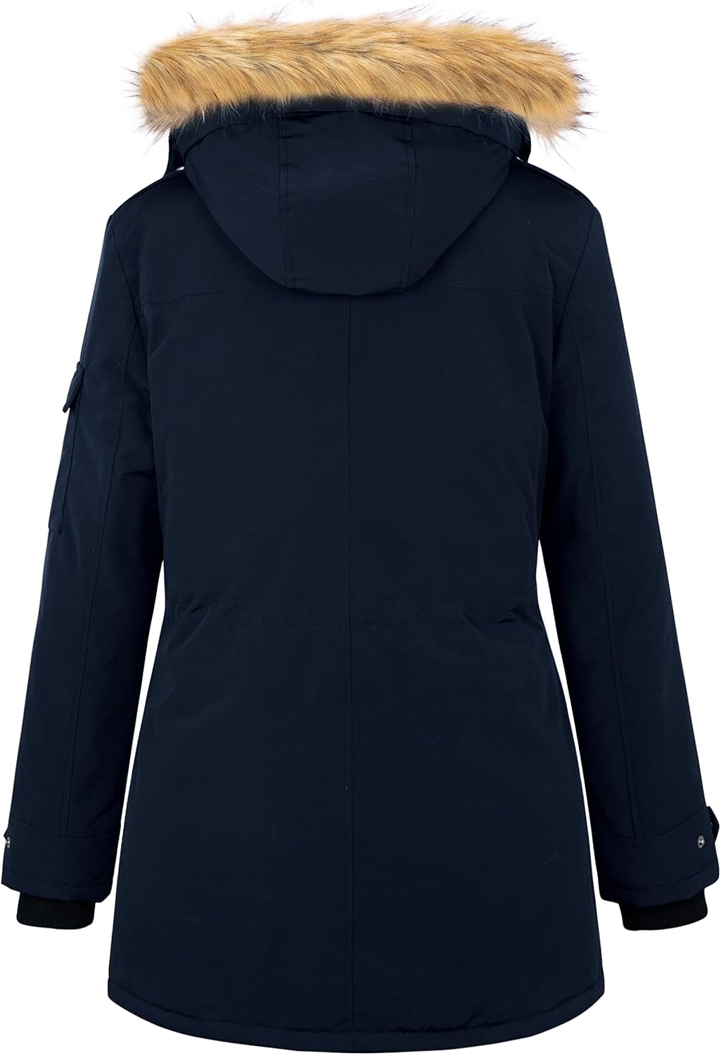 Soularge Women's Winter Plus Size Waterproof Thicken Puffer Coat with Faux fur Hood - Image 2