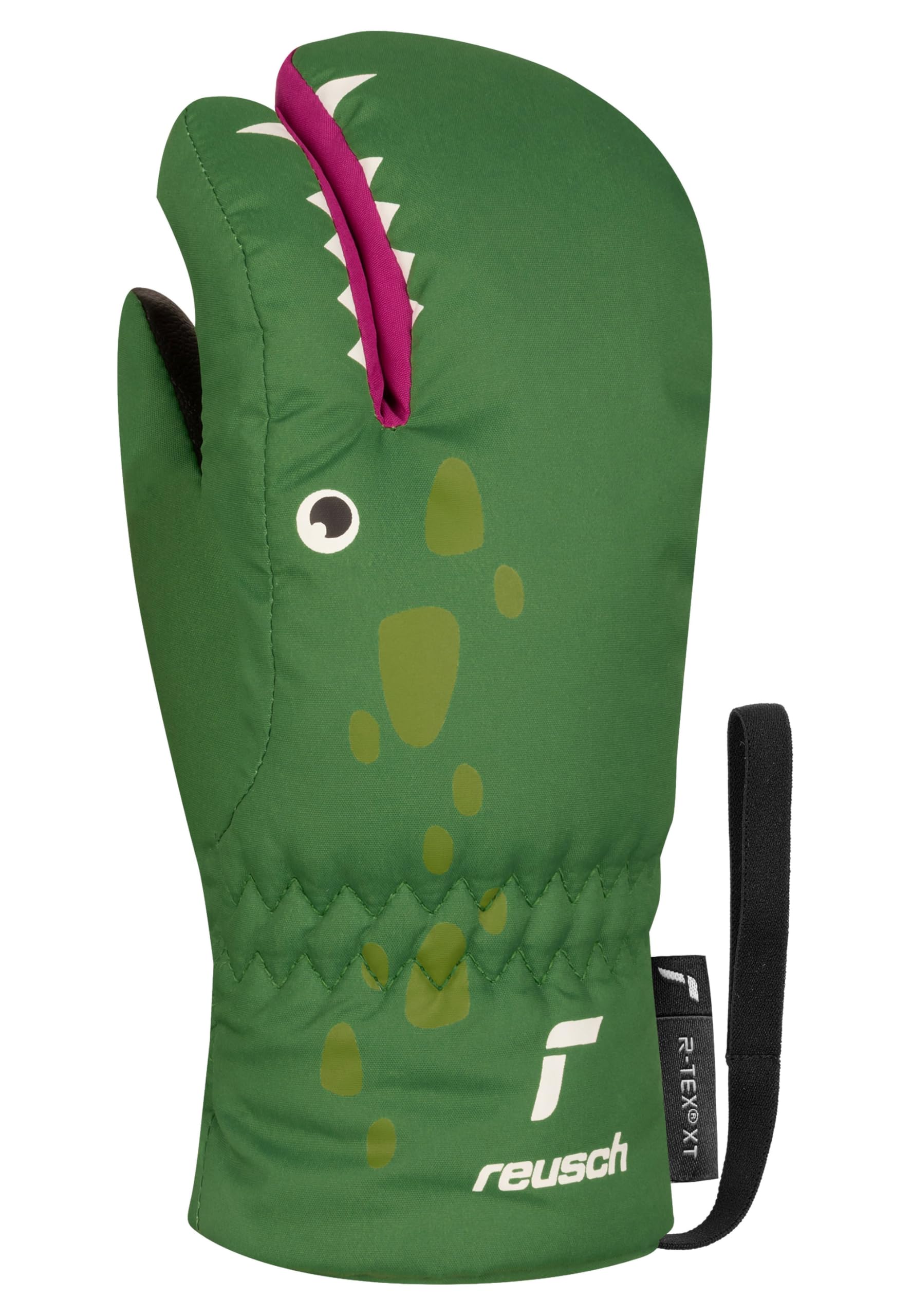 Reusch Peggy R-TEX XT Lobster warme, wasserdichte, Winddichte und atmungsaktive 3-Fingerhandschuhe Winterhandschuhe Kinder Babys Kleinkinder Mädchen Jungen