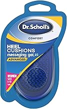 Dr. Scholl's Massaging Gel Heel Cushions for Women Size 6-10 - 1 PR, Pack of 5