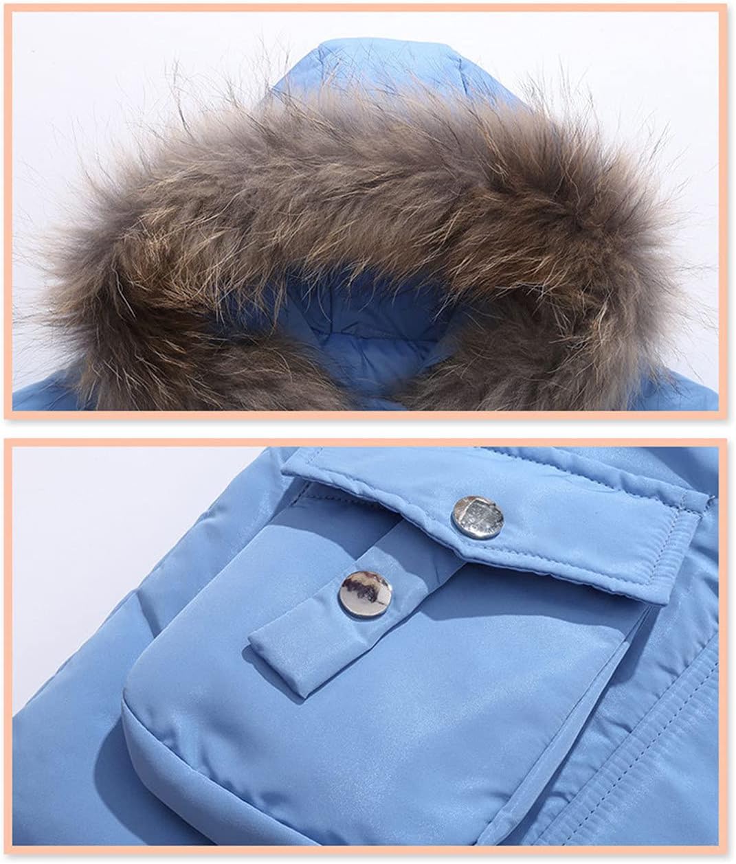 Children Winter Warm White Duck Down Jacket Coat Baby Girl Clothes Boys Overcoat Parka Kids Ski Wear Snow Clothing Set