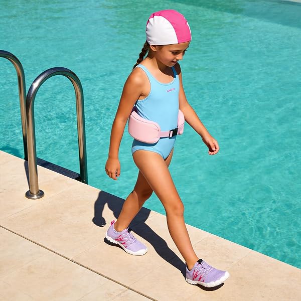 SAGAURO Scarpe Barefoot da Acqua per Bambino | Traspiranti e ad Asciugatura Rapida,Punta Ampia per Mare, Spiaggia, Gr.25-38 - 2