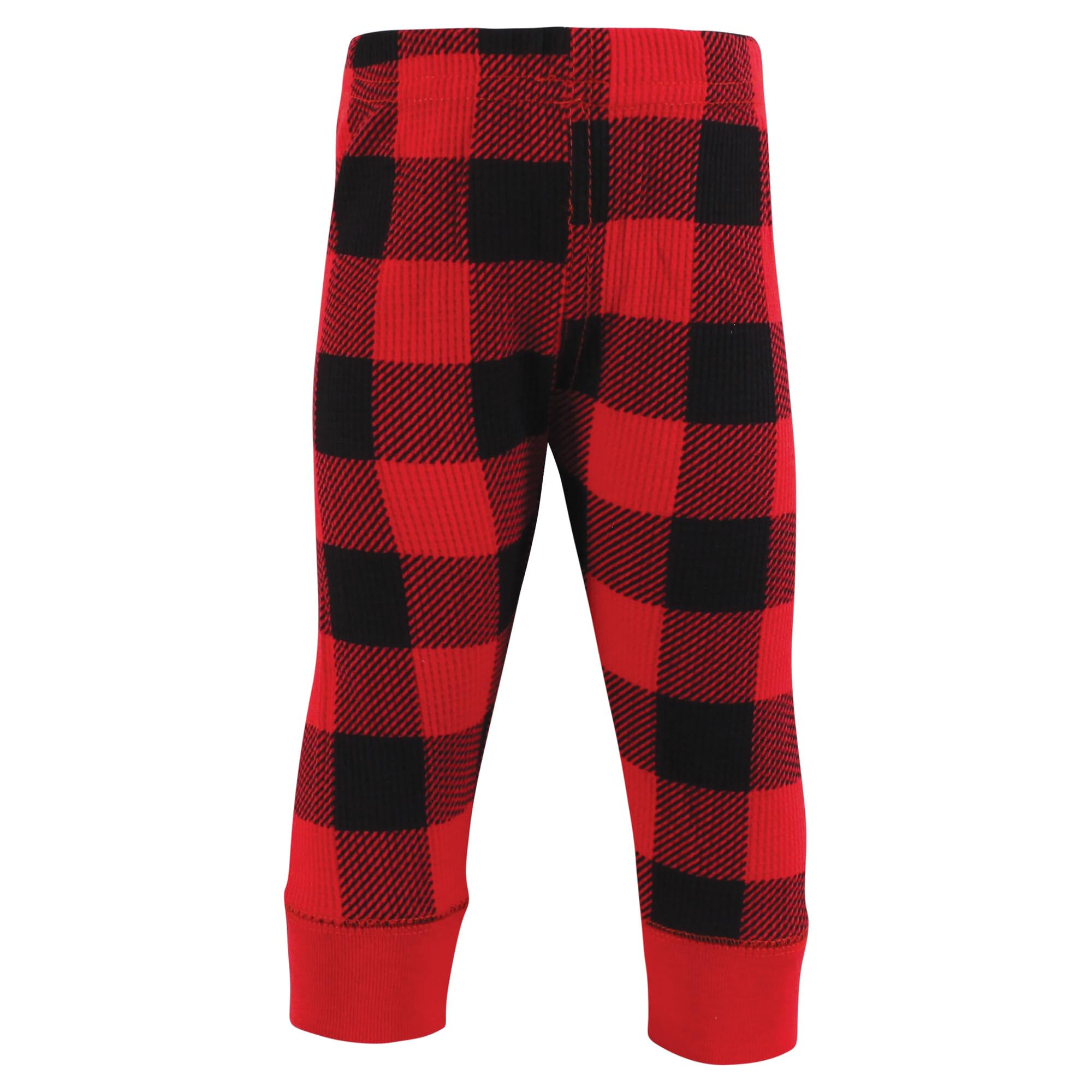 Hudson Baby Pantaloni termici alla caviglia unisex per bambini, 4 pezzi, arcobaleno creativo, 12-18 mesi