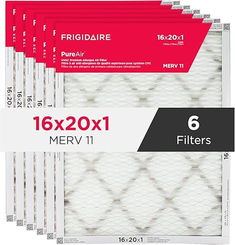 Frigidaire PureAir MERV 11 Prem Allergen - Filtros de aire acondicionado electrostático plisado para calefacción, climatización, calefacción,