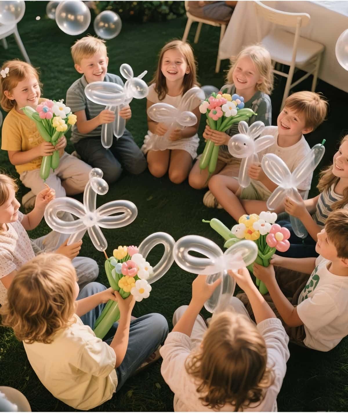 1200 Pcs Long Balloon Animal Making Kit 60 Inch Clear 260 Twisting Balloons for Party Decorations and Crafts