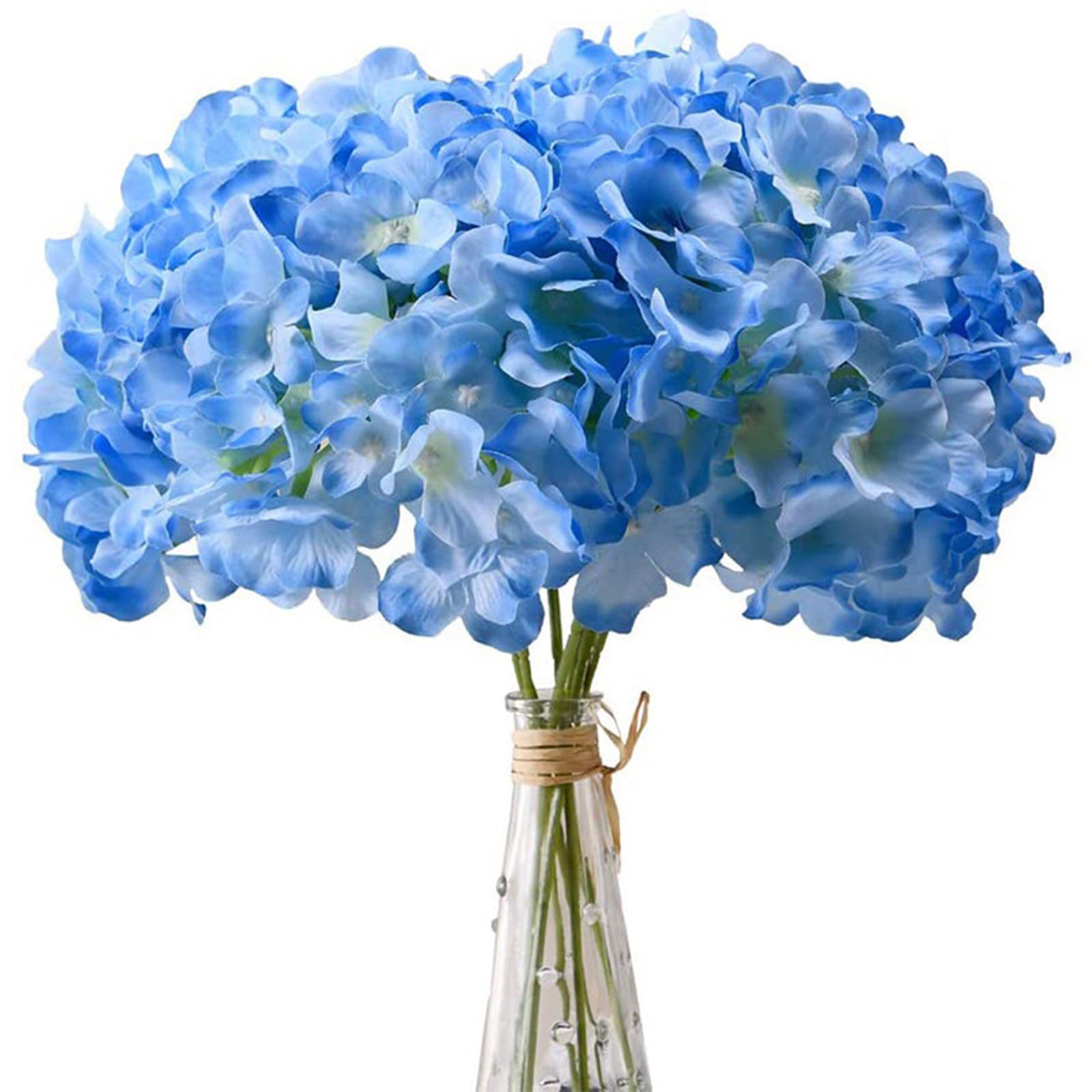 ZBIianxer Realistic Artificial Hortensia Bridal Bouquet Flower with Natural Lookings for Wedding Decoration Floral Arrangement Artificial Flower Wedding Bouquet