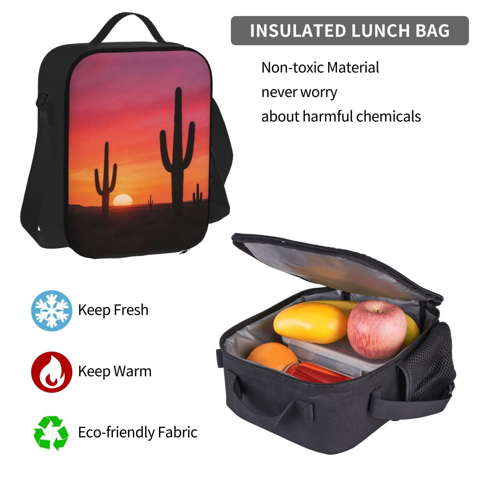 Set 3 in 1 borsa da viaggio per pendolari, borsa termica per il pranzo, borsa termica per il pranzo con tasca per laptop