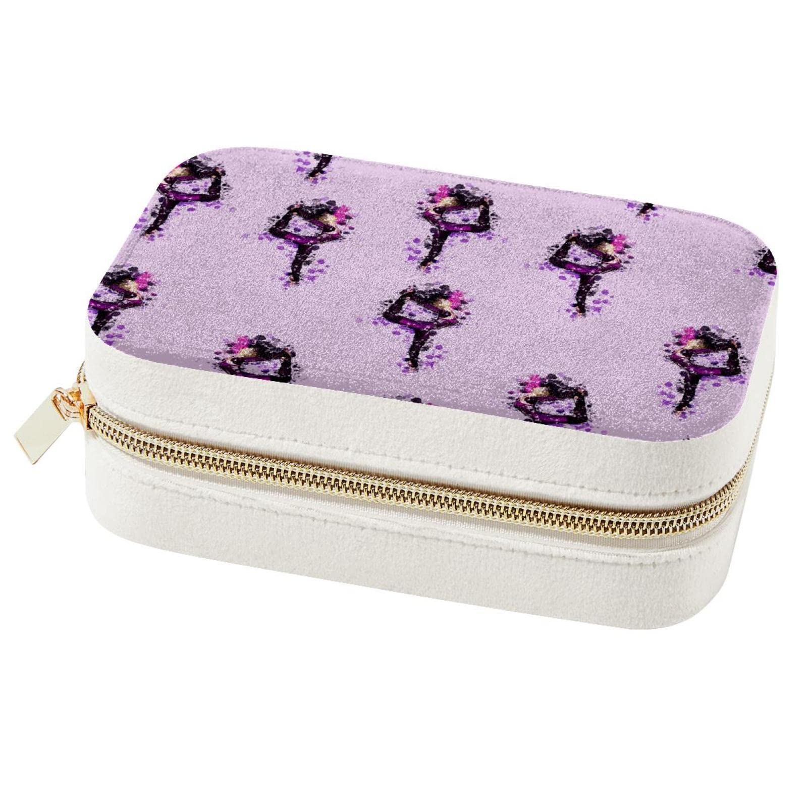 Organiseur de bijoux pour boucles d'oreilles bagues colliers portable et compact