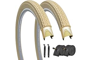 SIMEIQI 26 x 2.125 Folding Bike Tires for City and Urban Pavement