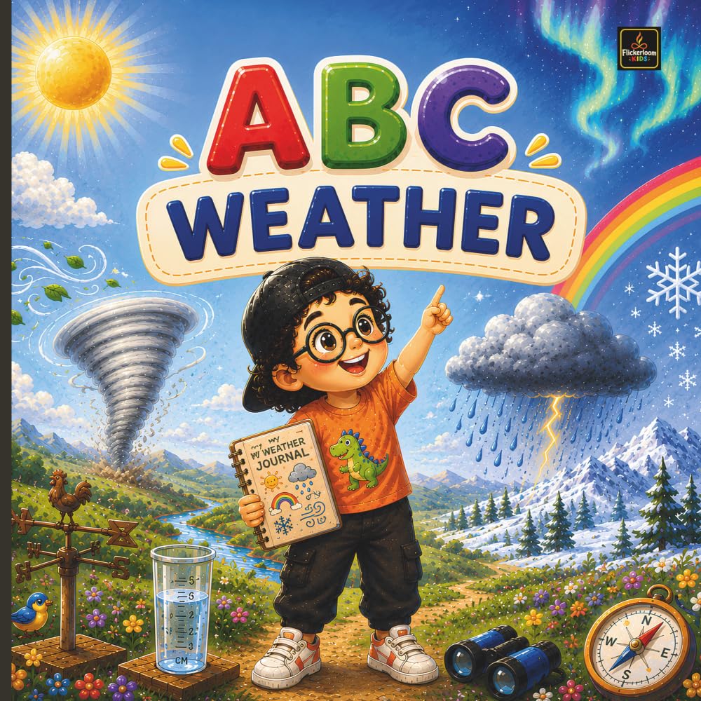 Learn ABC With Weather: Learn Letters A to Z with Amazing Weather Around Us (Flickerloom ABC Adventure)