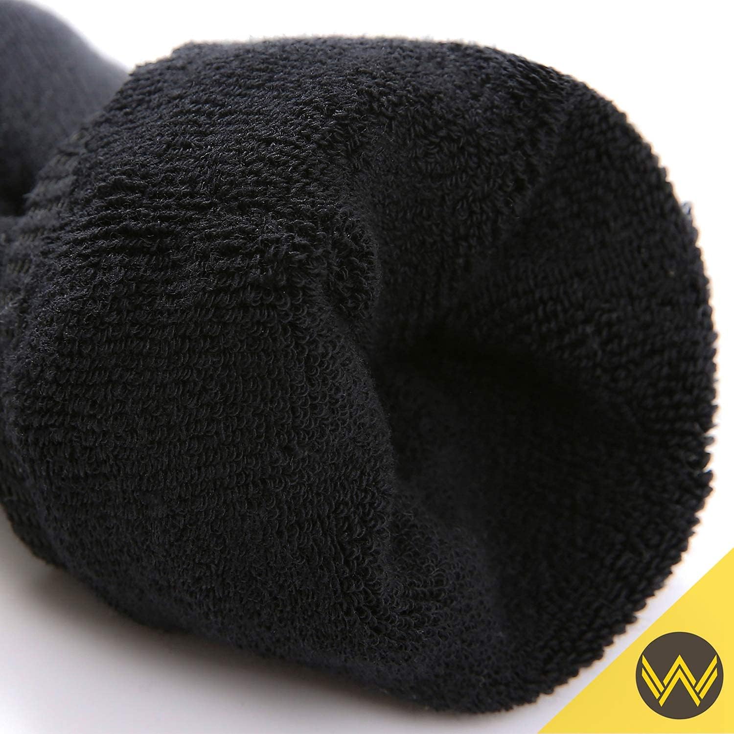 WANDER Men's Cushion Crew Socks 3-6 Pairs Athletic Running 6-9/9-12/12-15 Socks Men Cotton Sport Wicking Work - Image 3