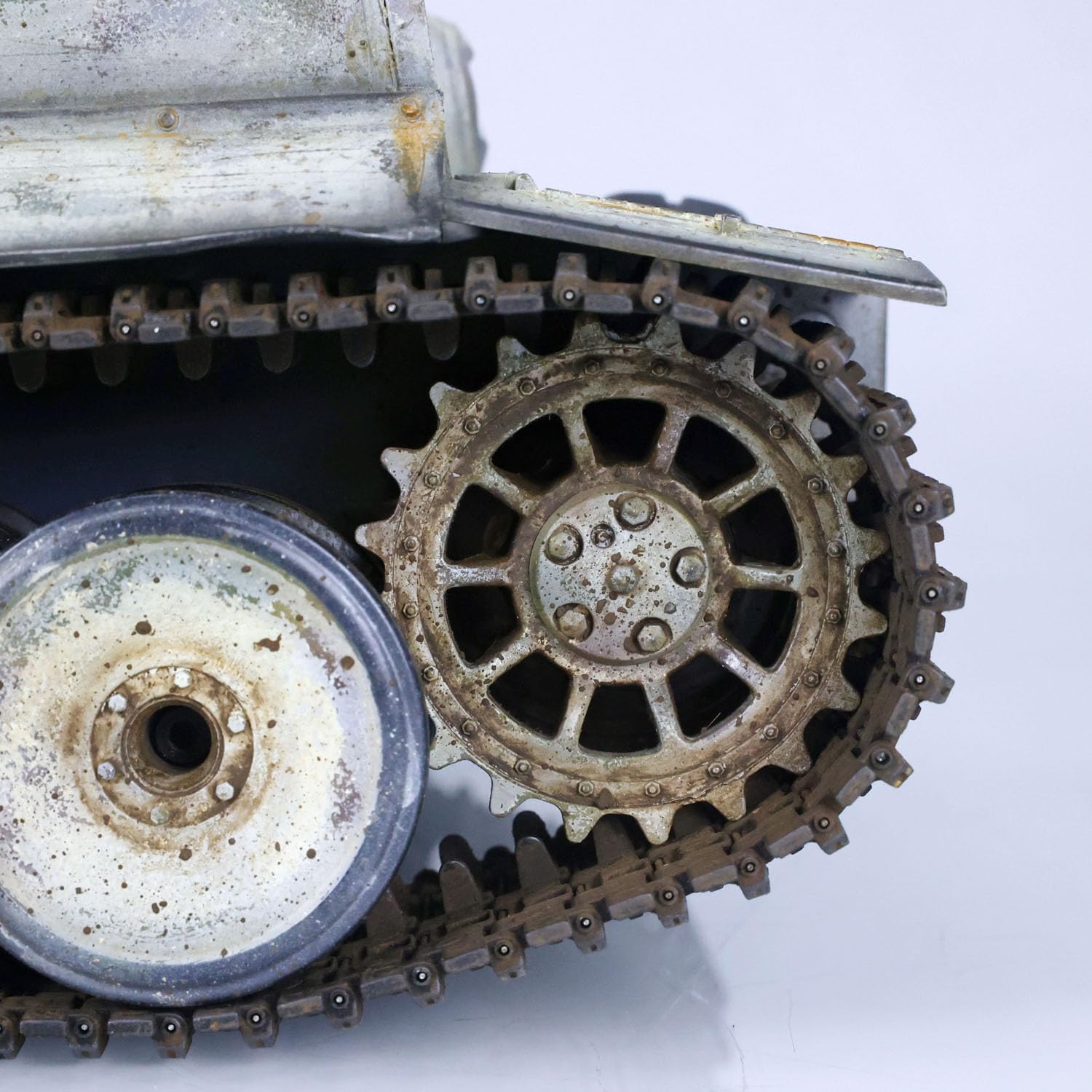 TOUCAN RC HOBBY 1/16 Henglong RTR RC Tank Pro 7.0 Tiger I 3818 FPV Hand Spray Painting Color