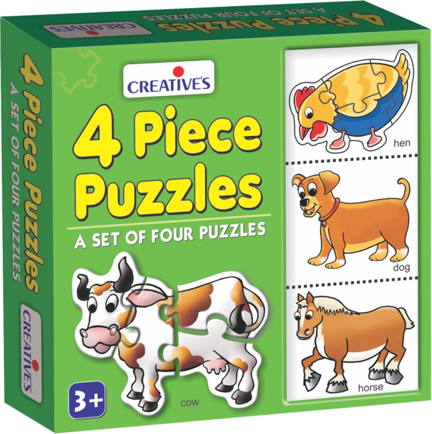Creative Educational Aids - 4 Piece Puzzles-image-11