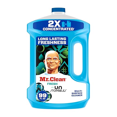 Mr. Clean 2X Concentrated Multi Surface Cleaner with Unstopables Fresh