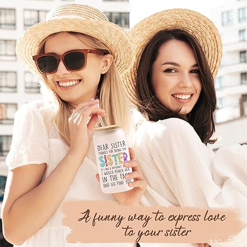 Miniatura 3 de Vprintes Regalos divertidos para hermanas  Regalos de cumpleaños para hermana, regalos del día de la madre para hermana, regalos de Navidad para