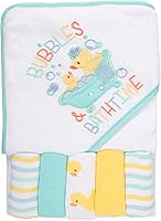 Vista 60 de Juego de toallas y paños con capucha para bebés, niños y niñas de 6 a 12 meses (sirena de mamá)