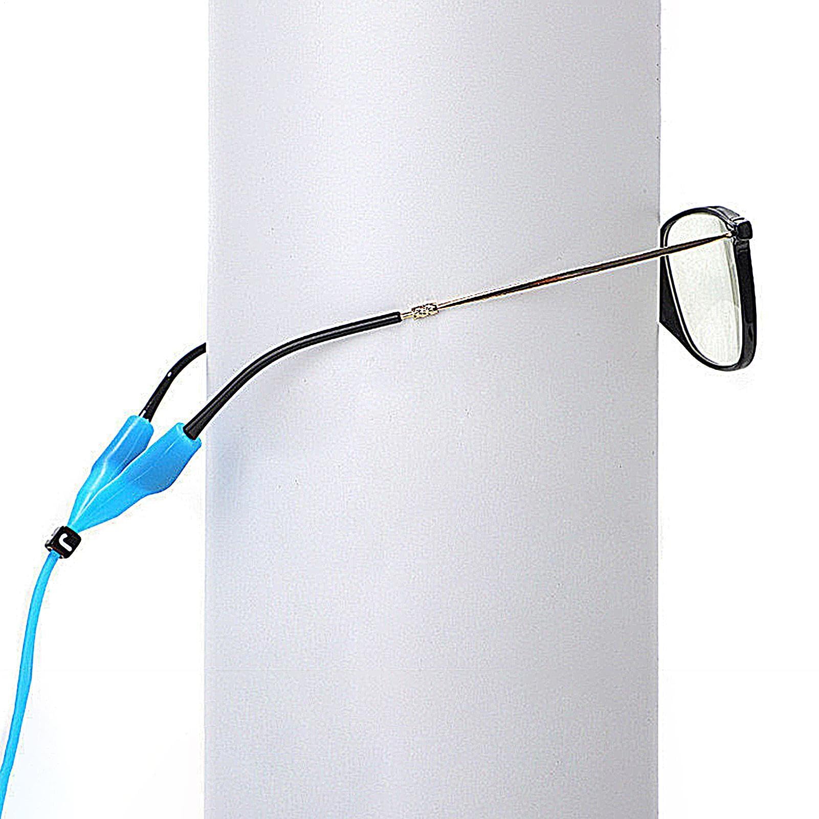 Cinturino per occhiali sportivi in silicone, cinturino per occhiali in silicone - Cinghia di fissaggio per occhiali antiscivolo,Cinturino regolabile per occhiali, cordino di fissaggio per