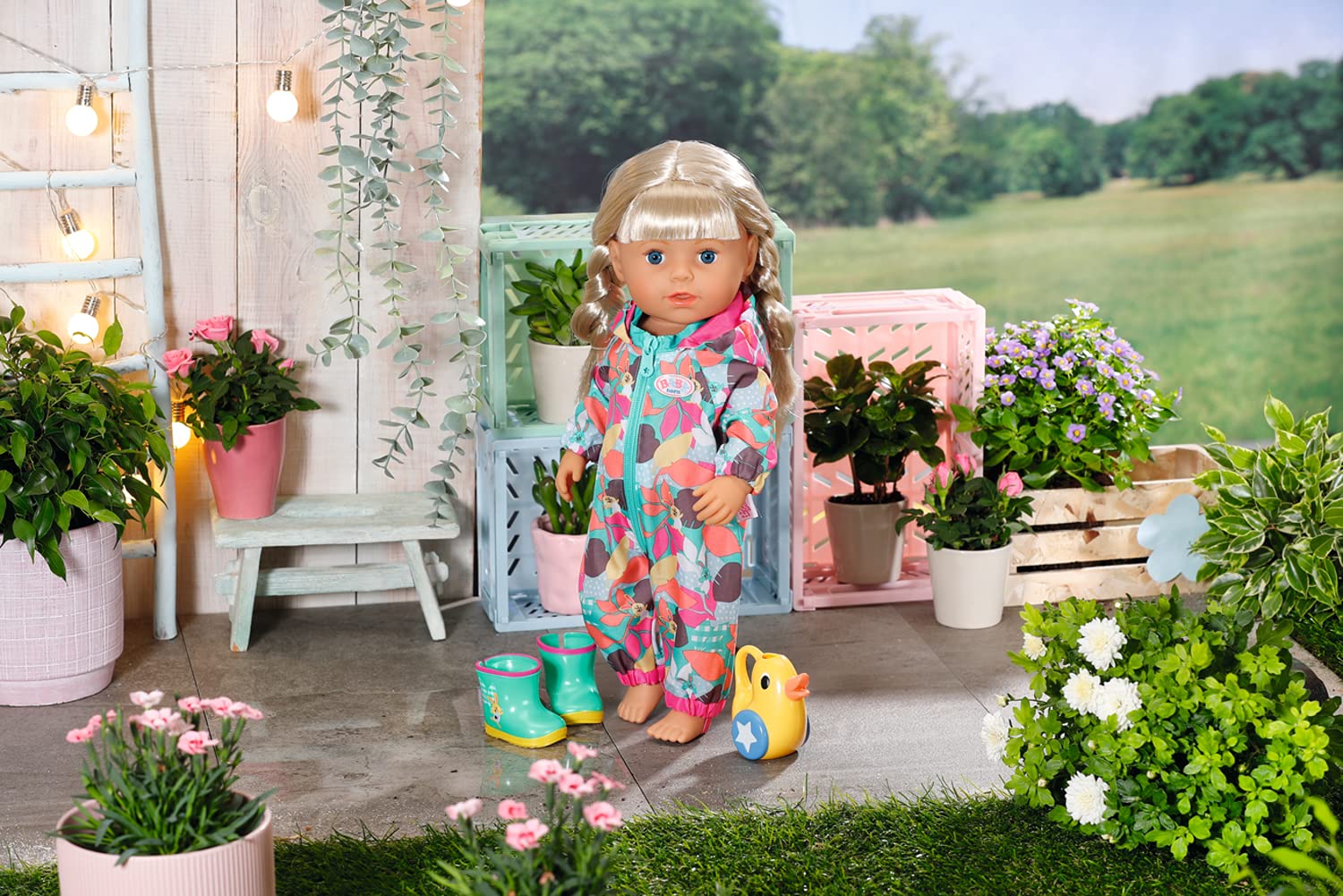 Grenouillère Ours BABY Born - Tenue Douce Pour Poupée 43 Cm | Jeu D'Imitation Enfant 3 Ans