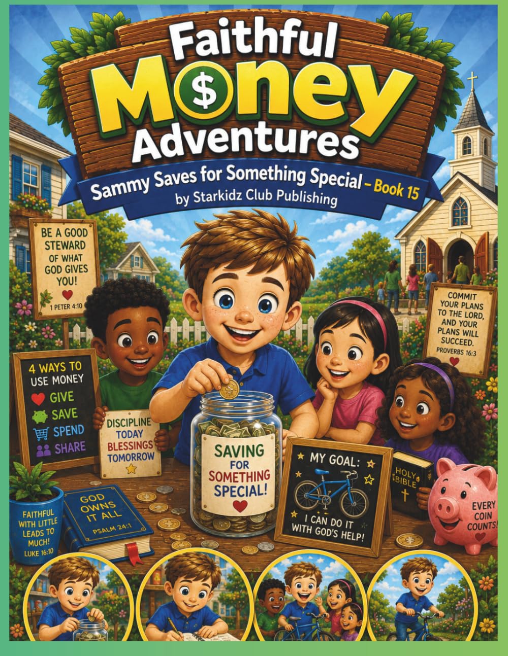 Faithful Money Adventures-Sammy Saves for Something Special--Book 15
