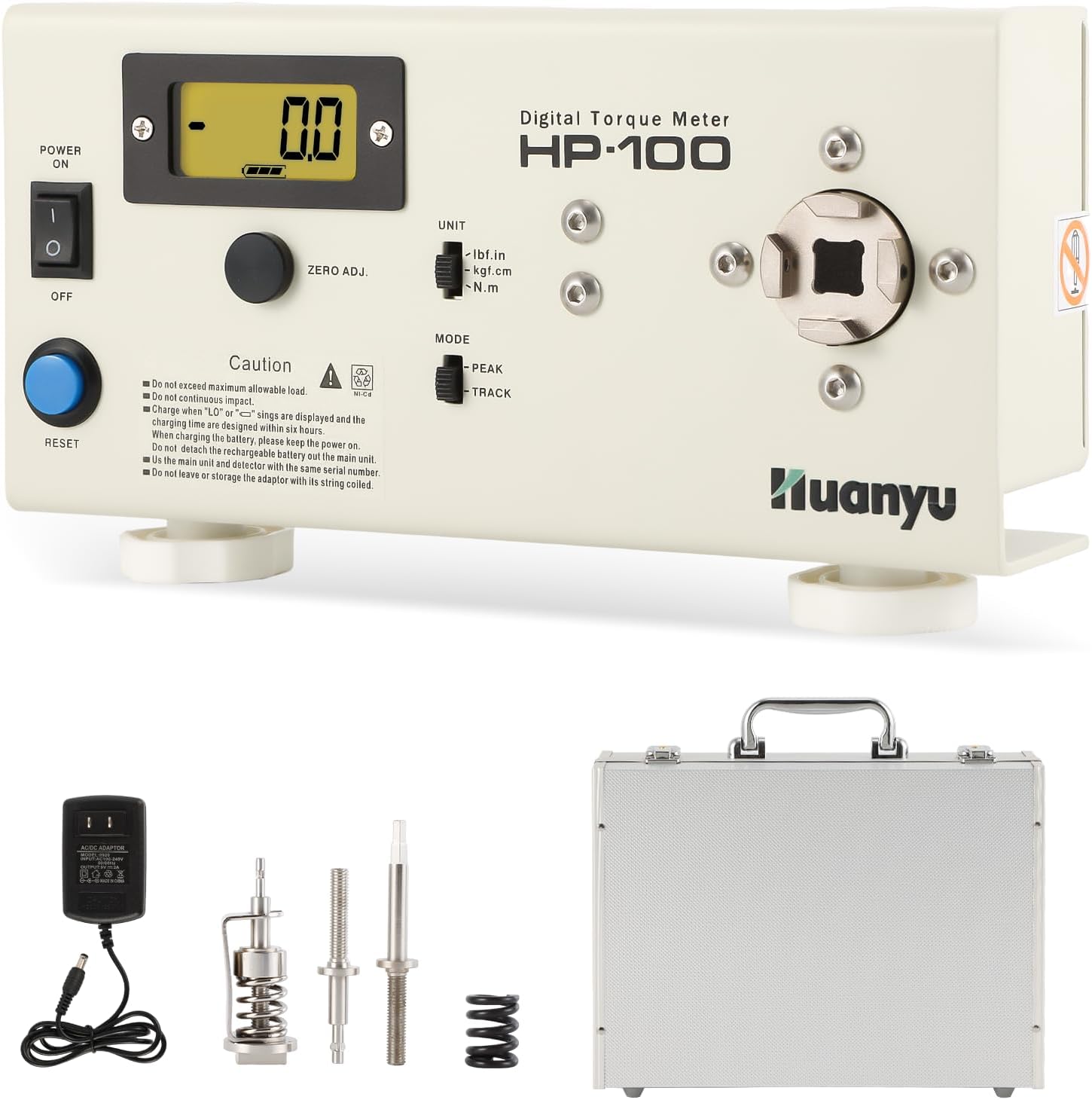 Huanyu Digital Torque Meter HP100 Torque Gauge Portable Torsion Meter