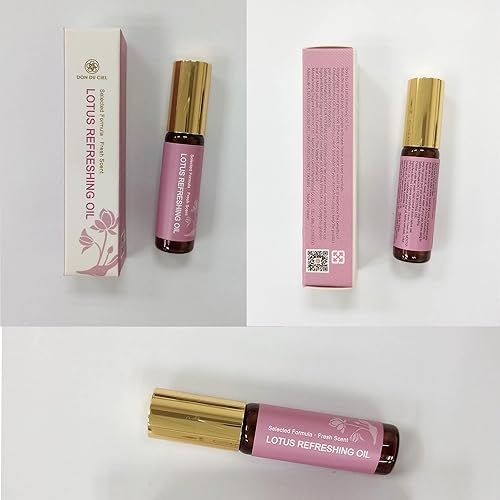 Miniatura 8 de Mezcla de aceites esenciales de loto orgánico y apta para niños, roll-on de 0.2 fl oz.