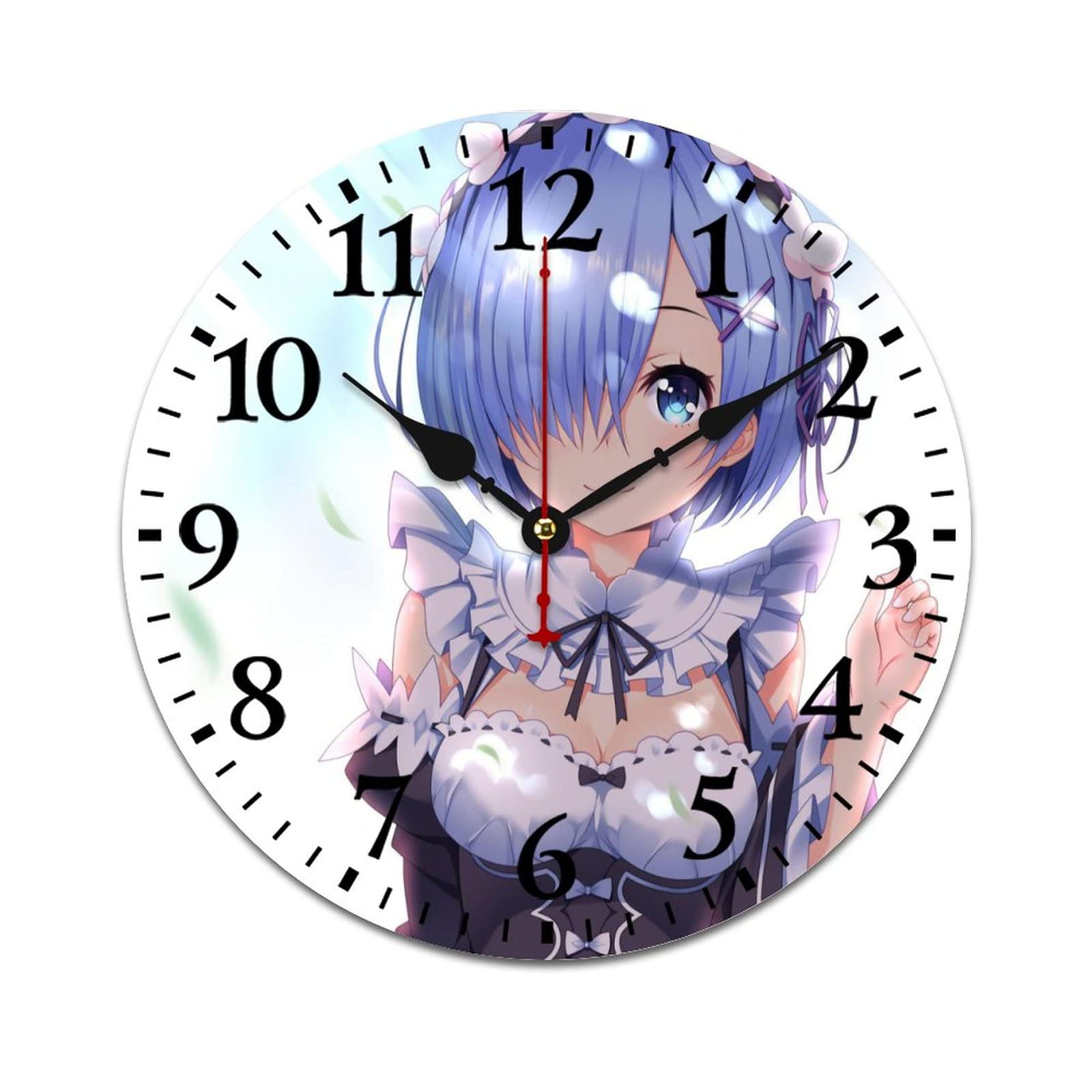 Amazon.co.jp: リゼロ Re Zero アニメ 掛け時計 木製壁掛け時計 静音