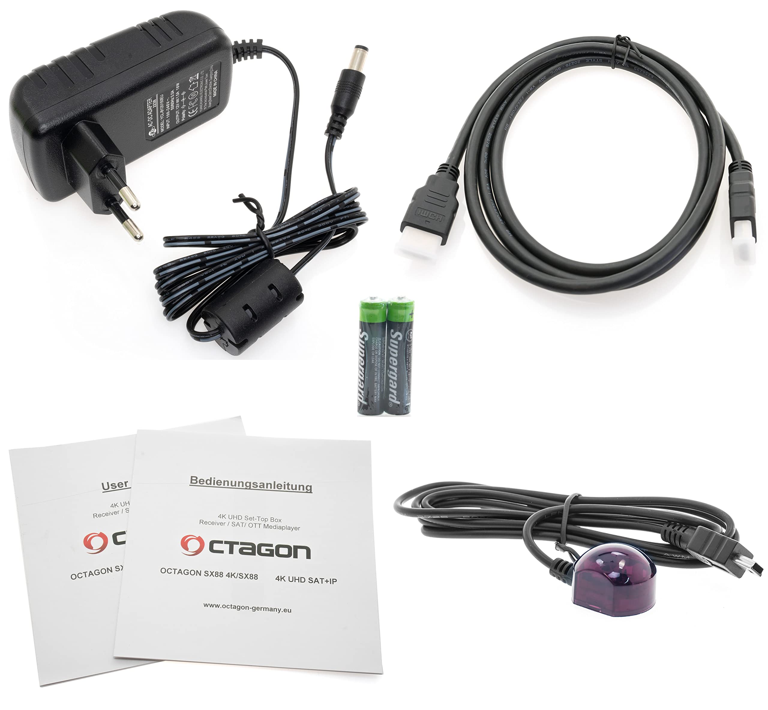 Decodificatore Satellite Octagon SX88 V2 4K UHD - Dual OS Linux/Define, WiFi 5G, S2+IP - Foto 8