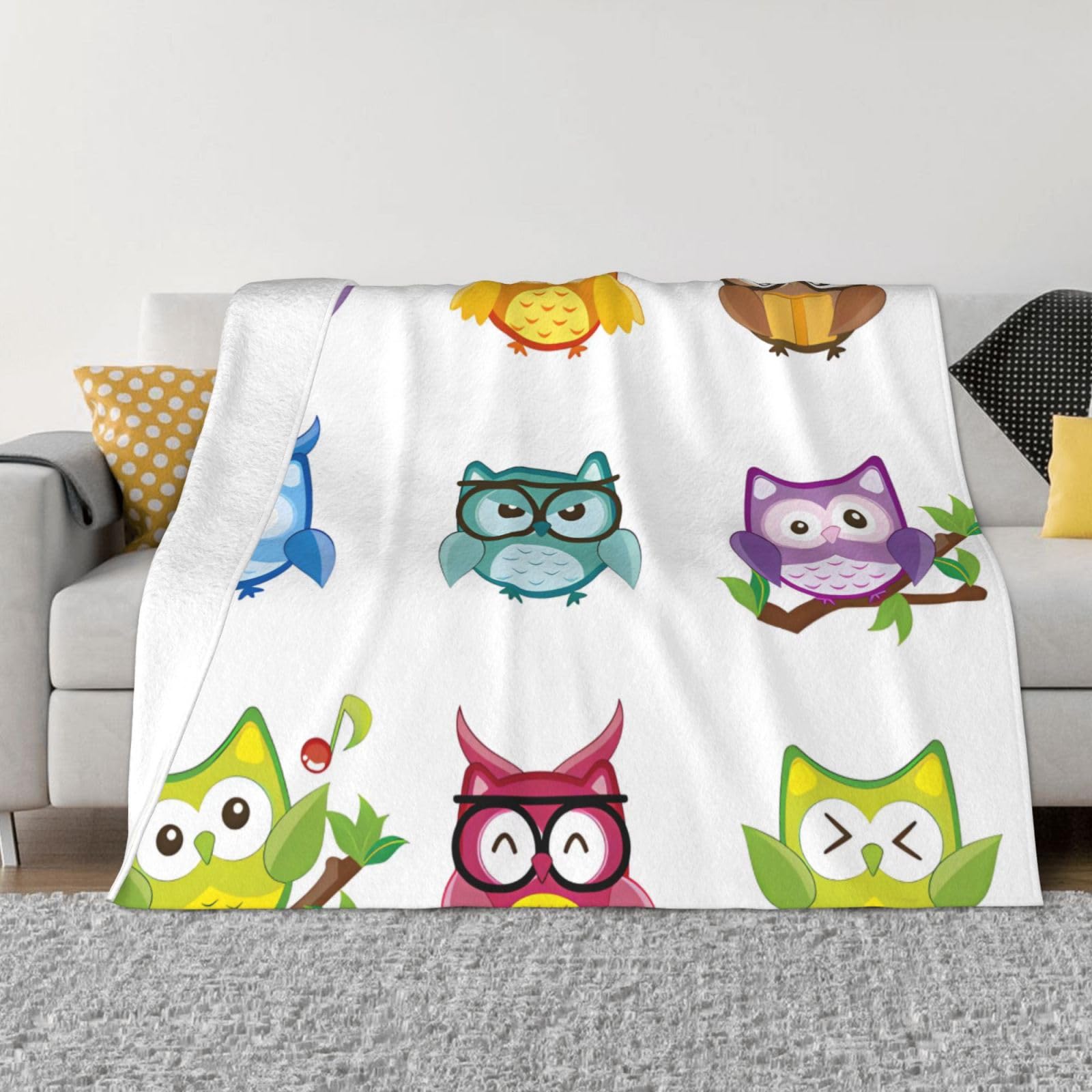Couverture polaire flanelle 203x152 tout confort canapé salon lit toutes saisons