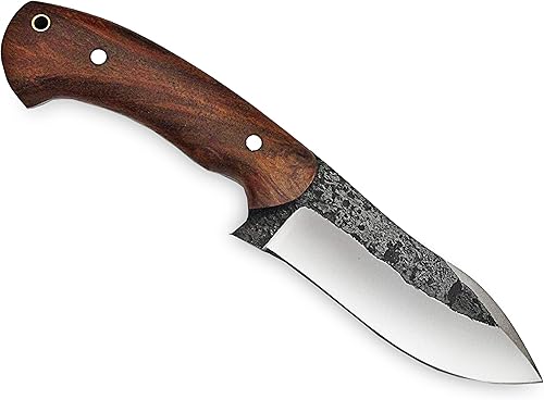 Miniatura 4 de Cuchillo de acero de alto carbono  Cuchillo de espiga completa hecho a mano  Cuchillo de caza, cuchillo de supervivencia, cuchillo de hoja fija y