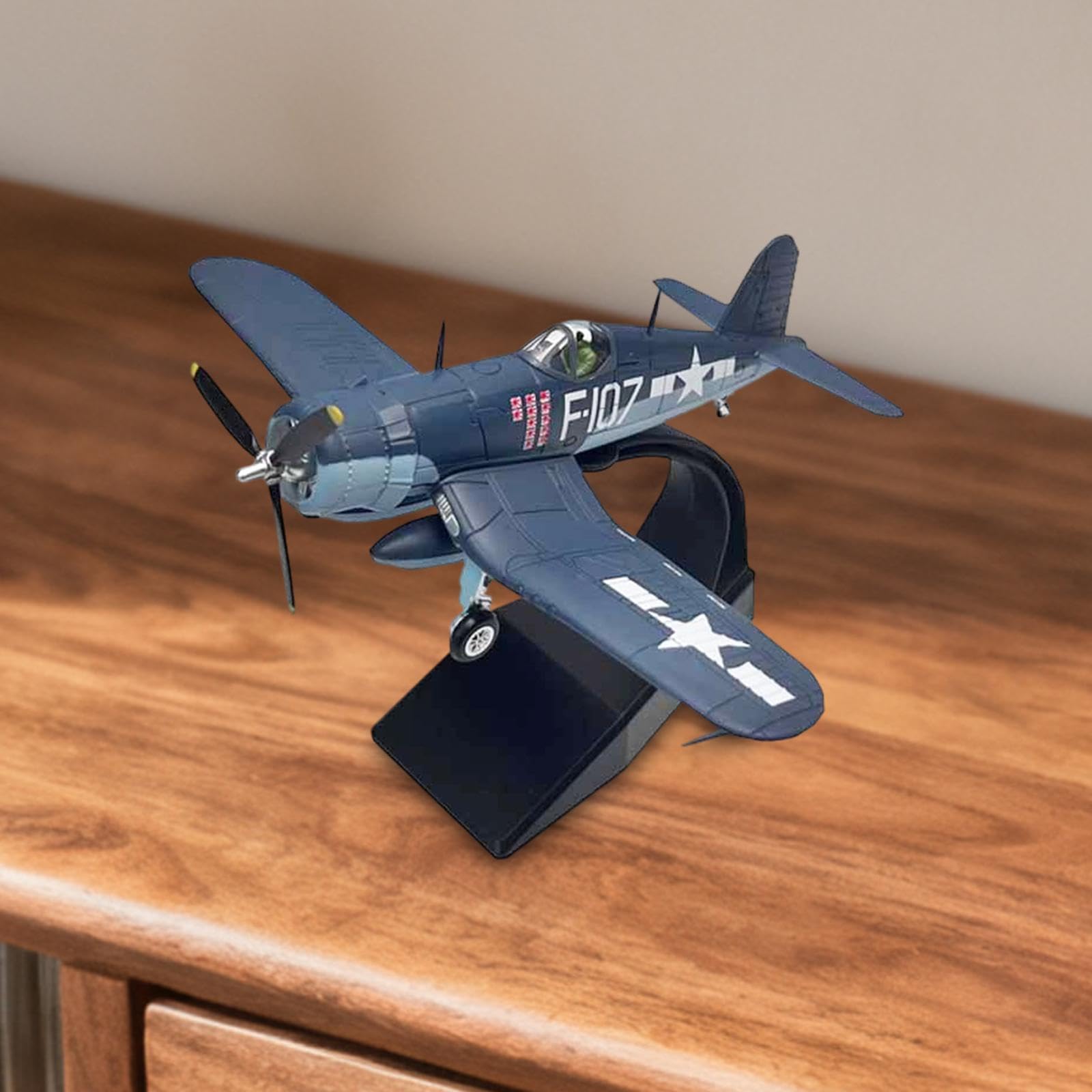 Jiuvaso Modello di aereo da caccia -1 in 1/72, aereo pressofuso, decorazione da tavolo, commemorativo in metallo pressofuso per bar