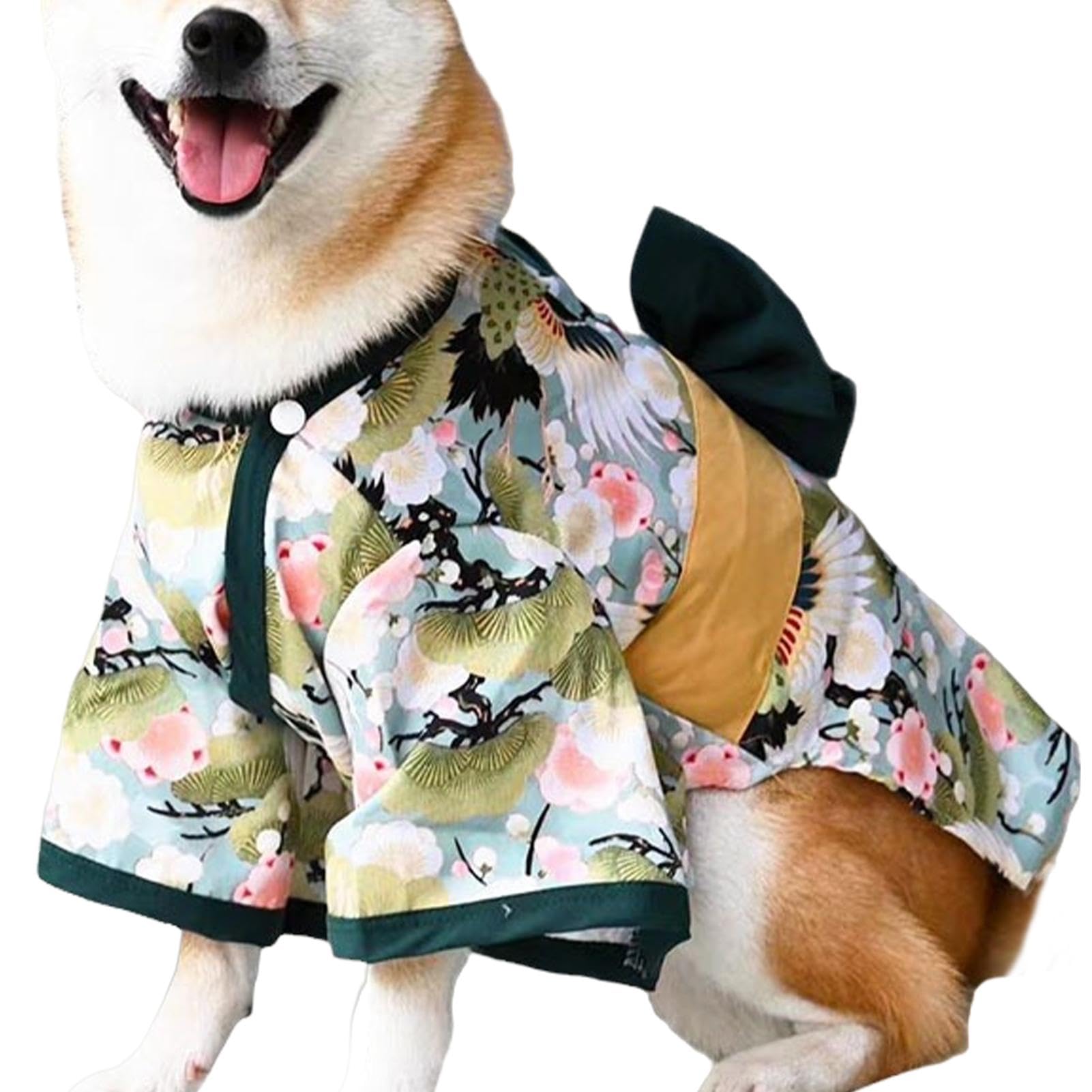 Kimono per animali domestici Cosplay giapponese Abbigliamento per gatti cani