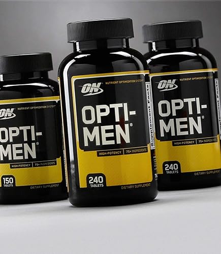 Miniatura 3 de Optimum Opti-Men Multi-Vitamina D Aminoácidos B-Complex 240 Tabletas